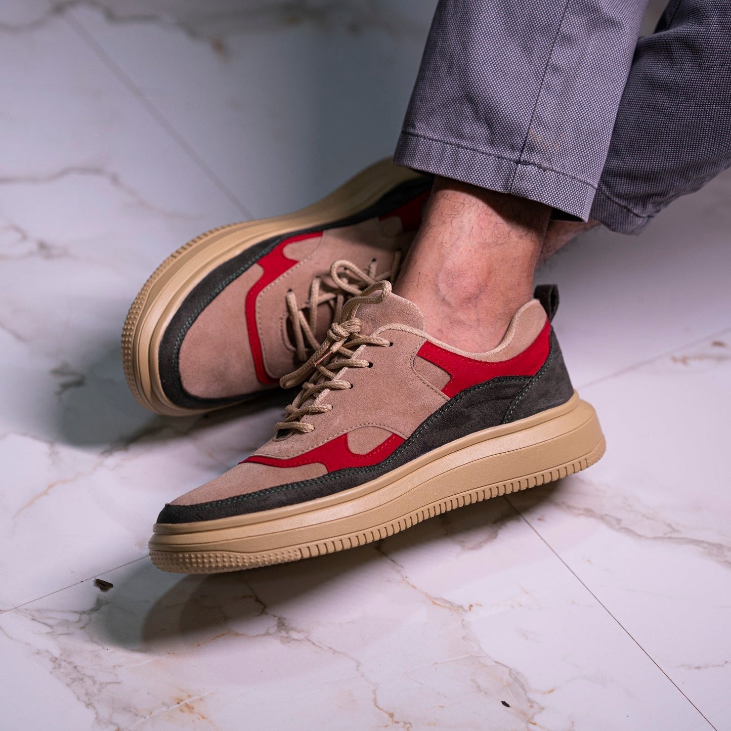 The Aurous Aura Laceup Sneakers