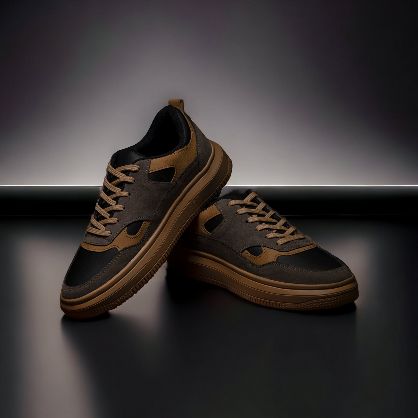 The Aurous Brooks Laceup Sneakers