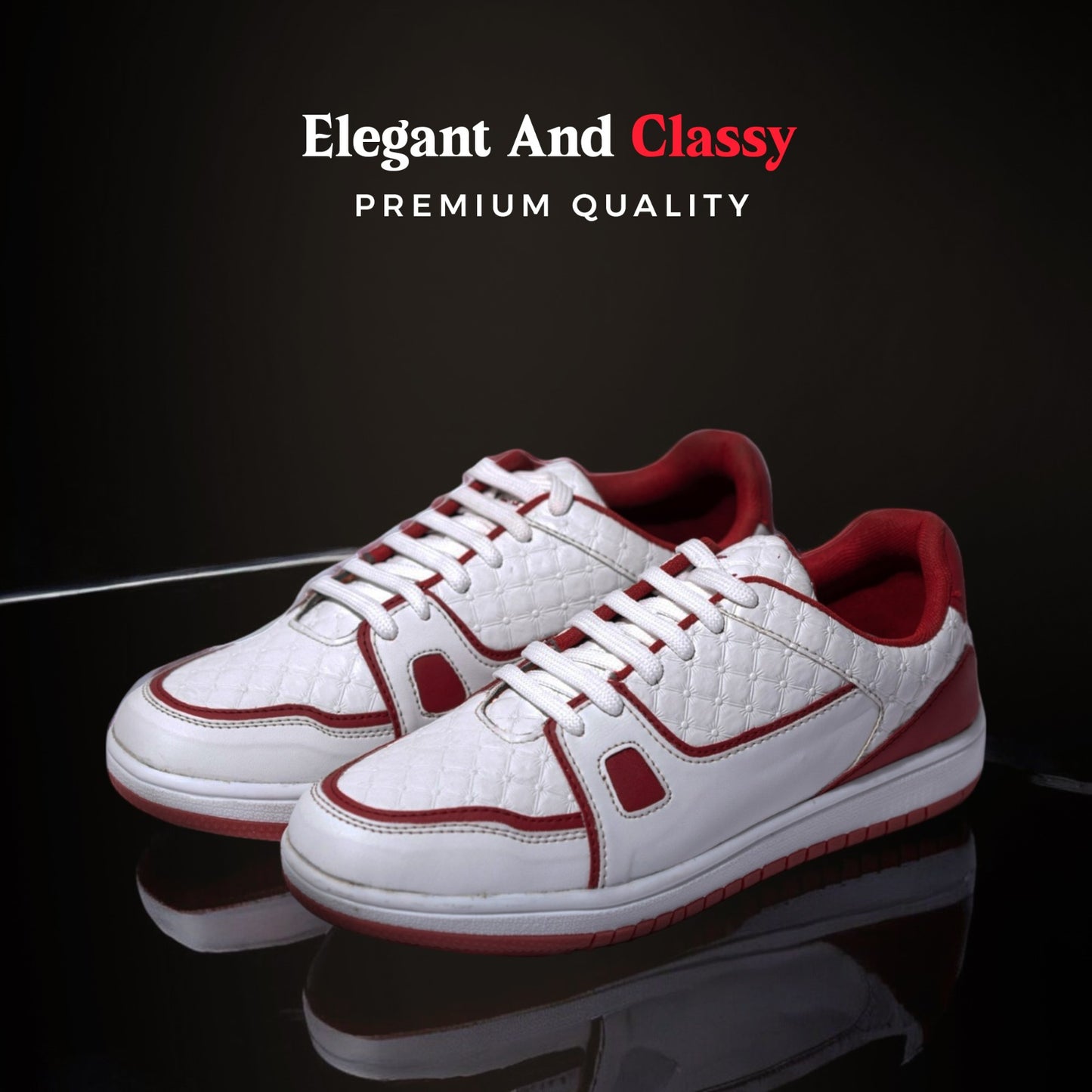 The Aurous Tron Laceup Sneakers