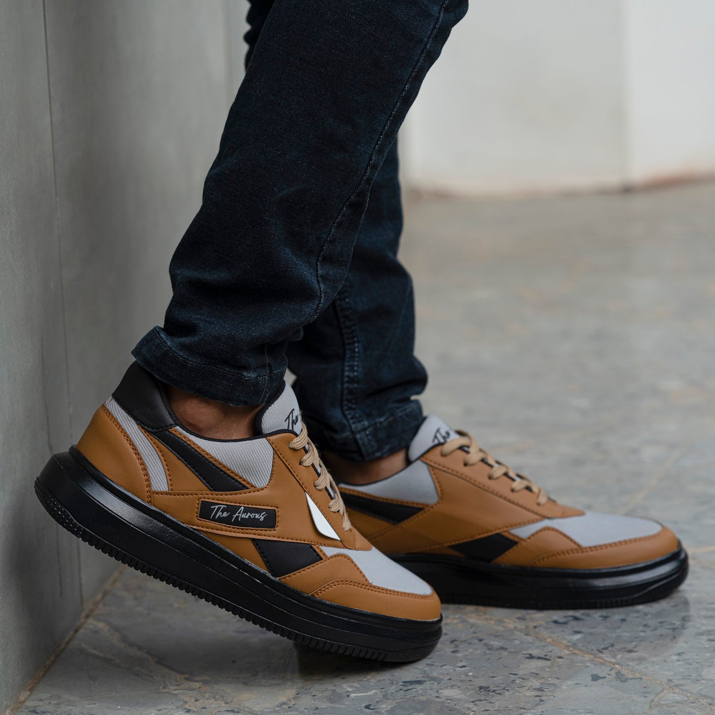 The Aurous Inferno Laceup Sneakers