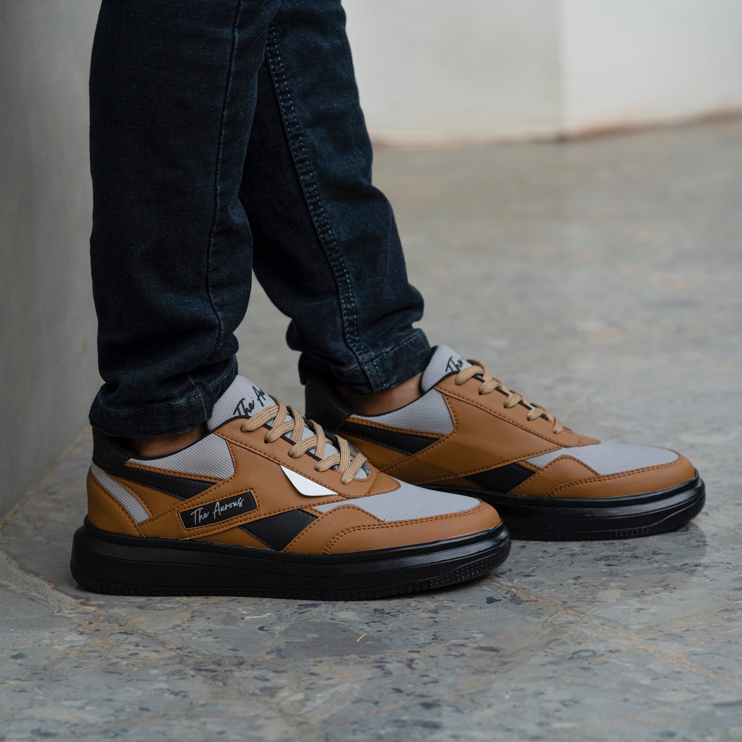 The Aurous Inferno Laceup Sneakers