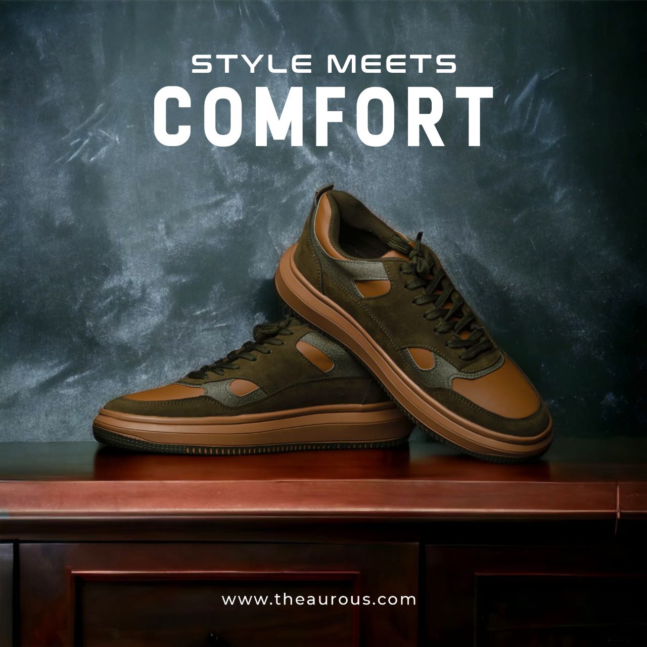 The Aurous Owen Laceup Sneakers
