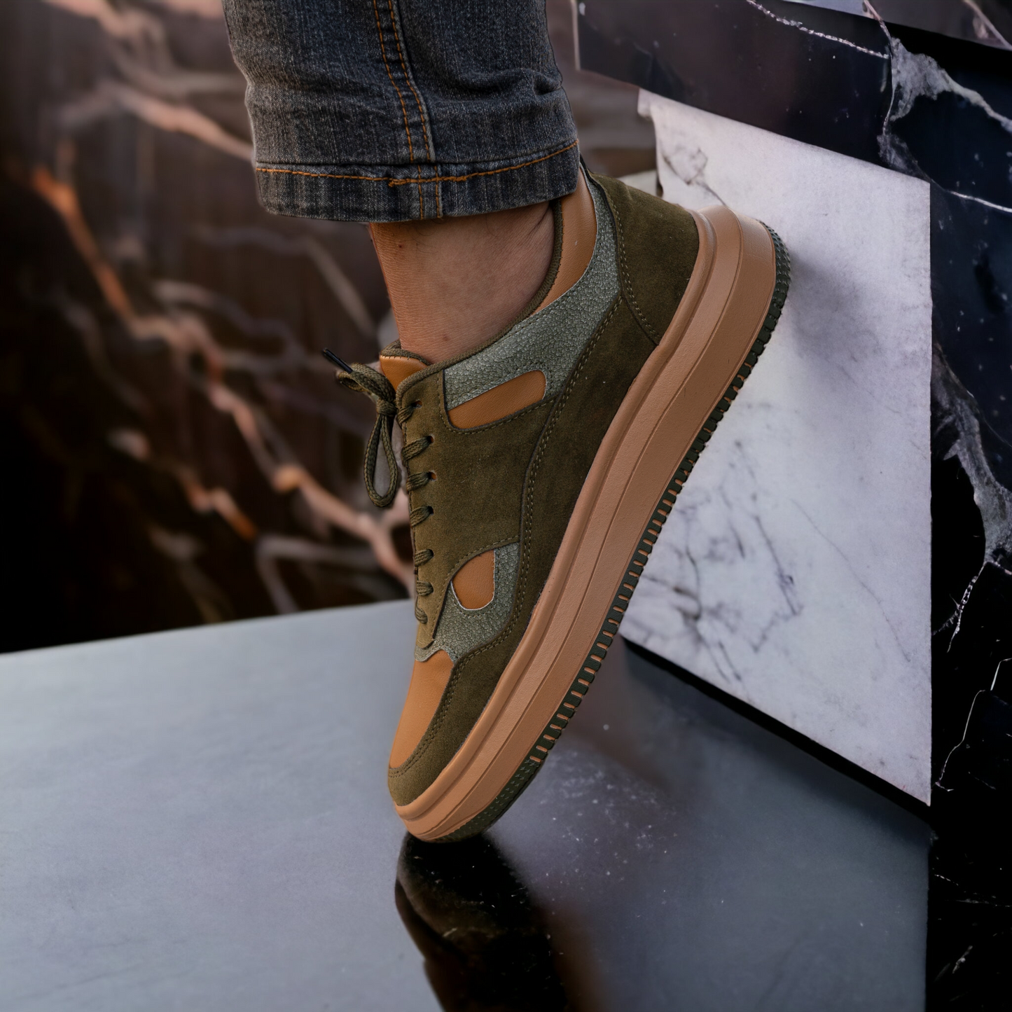The Aurous Owen Laceup Sneakers