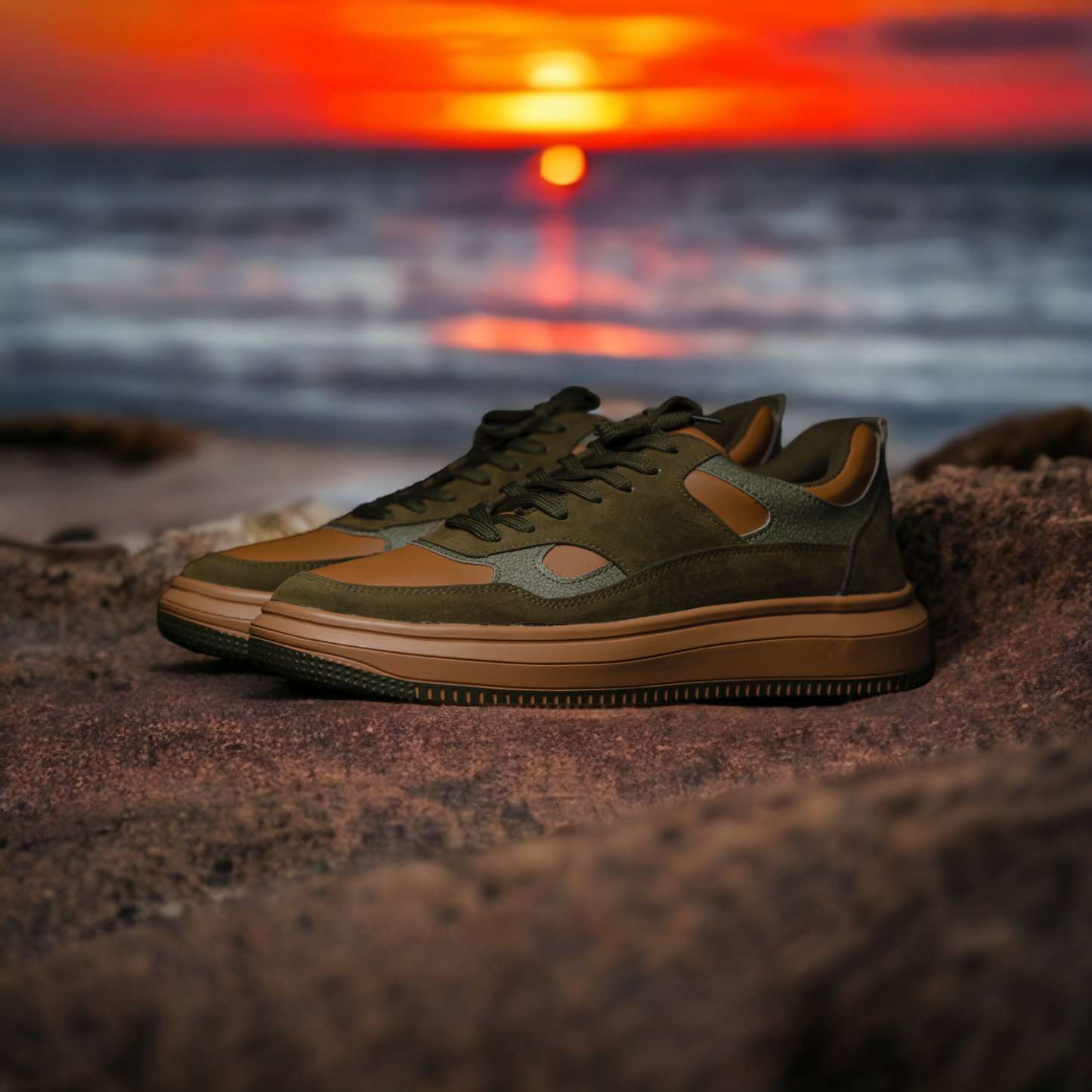 The Aurous Owen Laceup Sneakers
