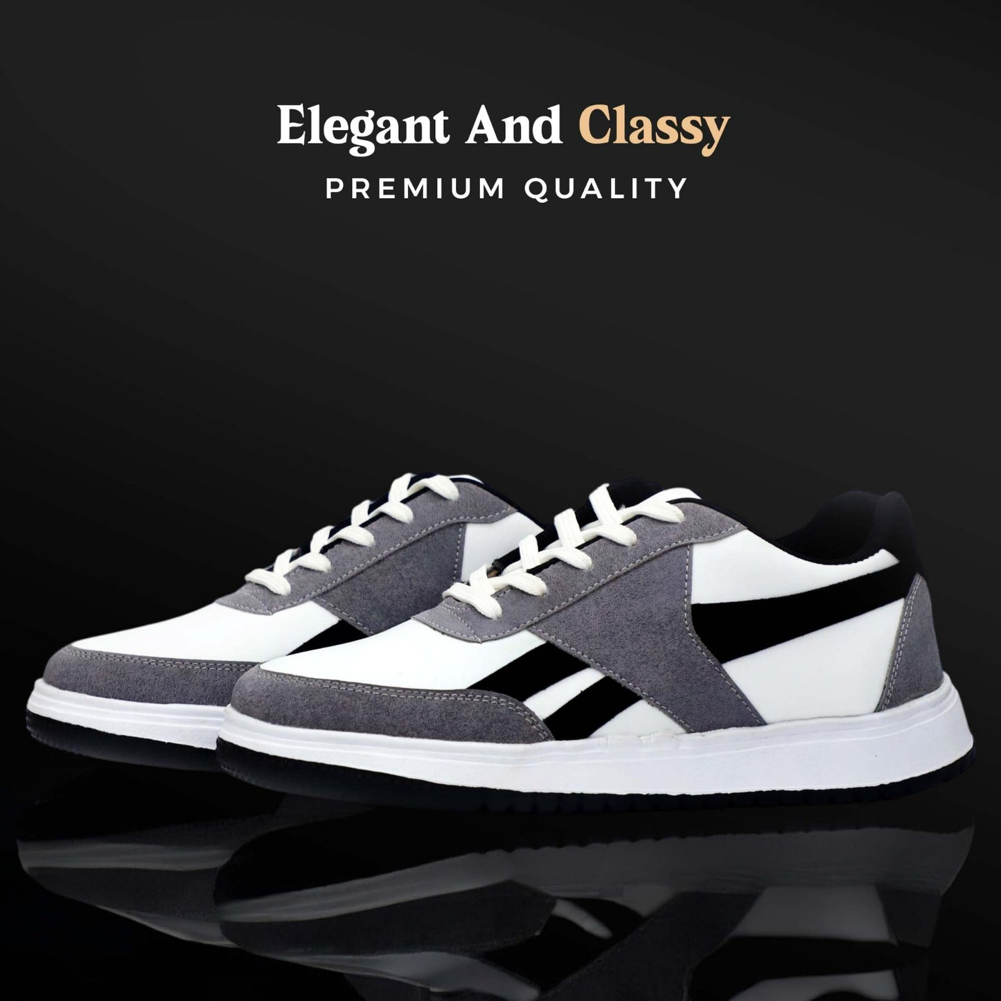 The Aurous Trigenic Laceup Sneakers