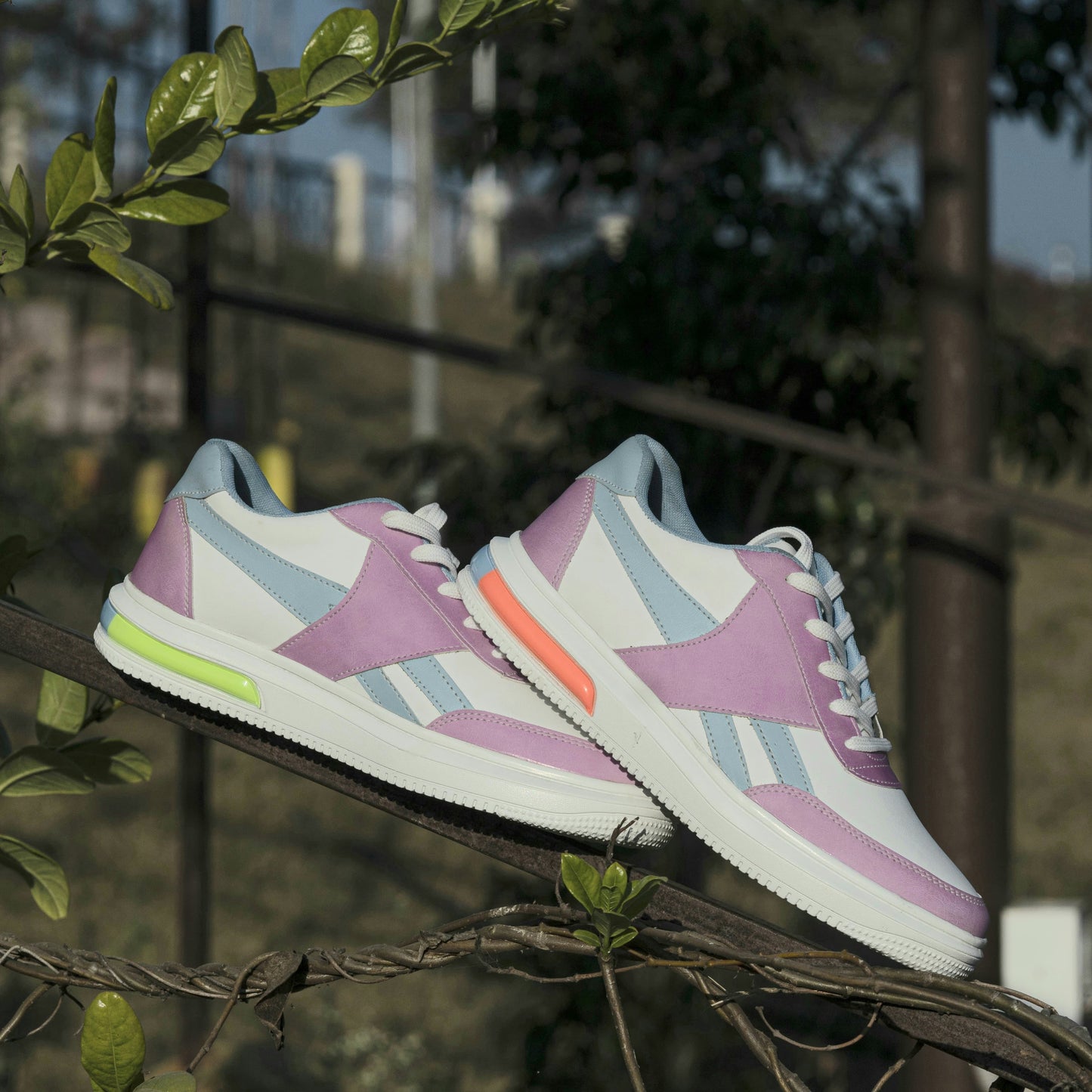 Blush Laceup Sneakers