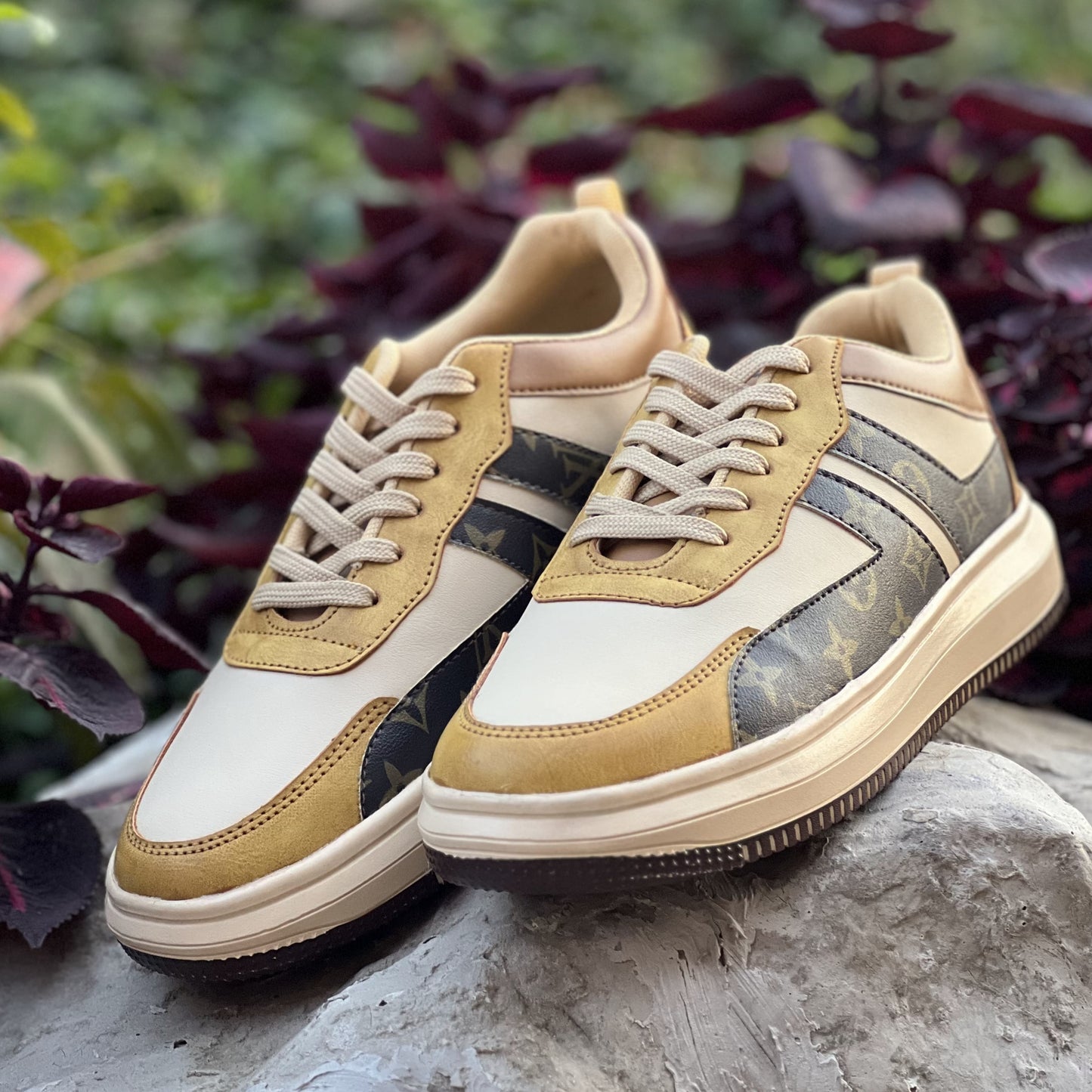 The Aurous Bolt Laceup Sneakers