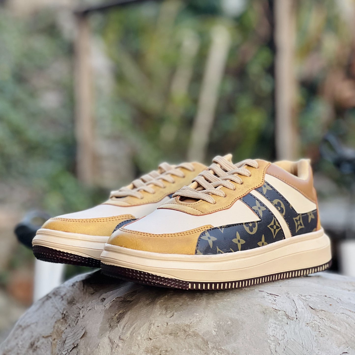 The Aurous Bolt Laceup Sneakers