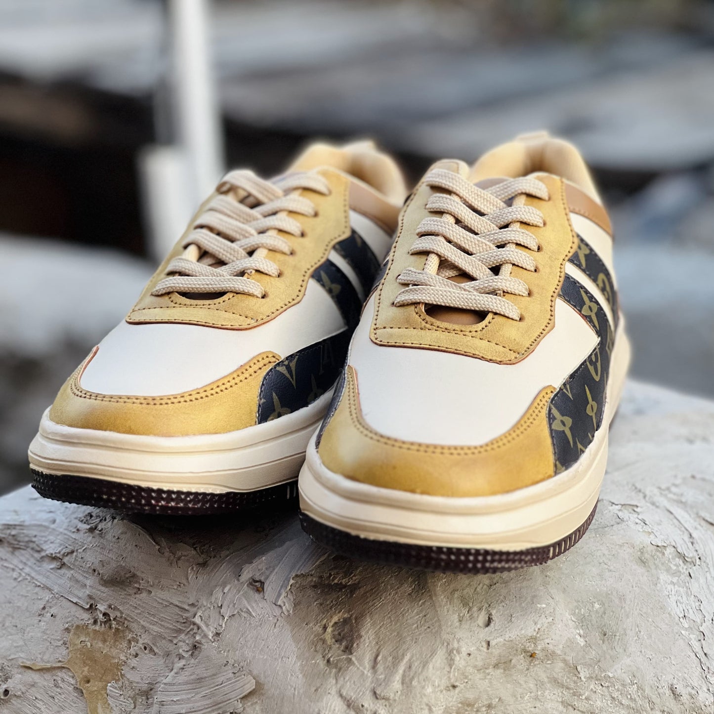 The Aurous Bolt Laceup Sneakers