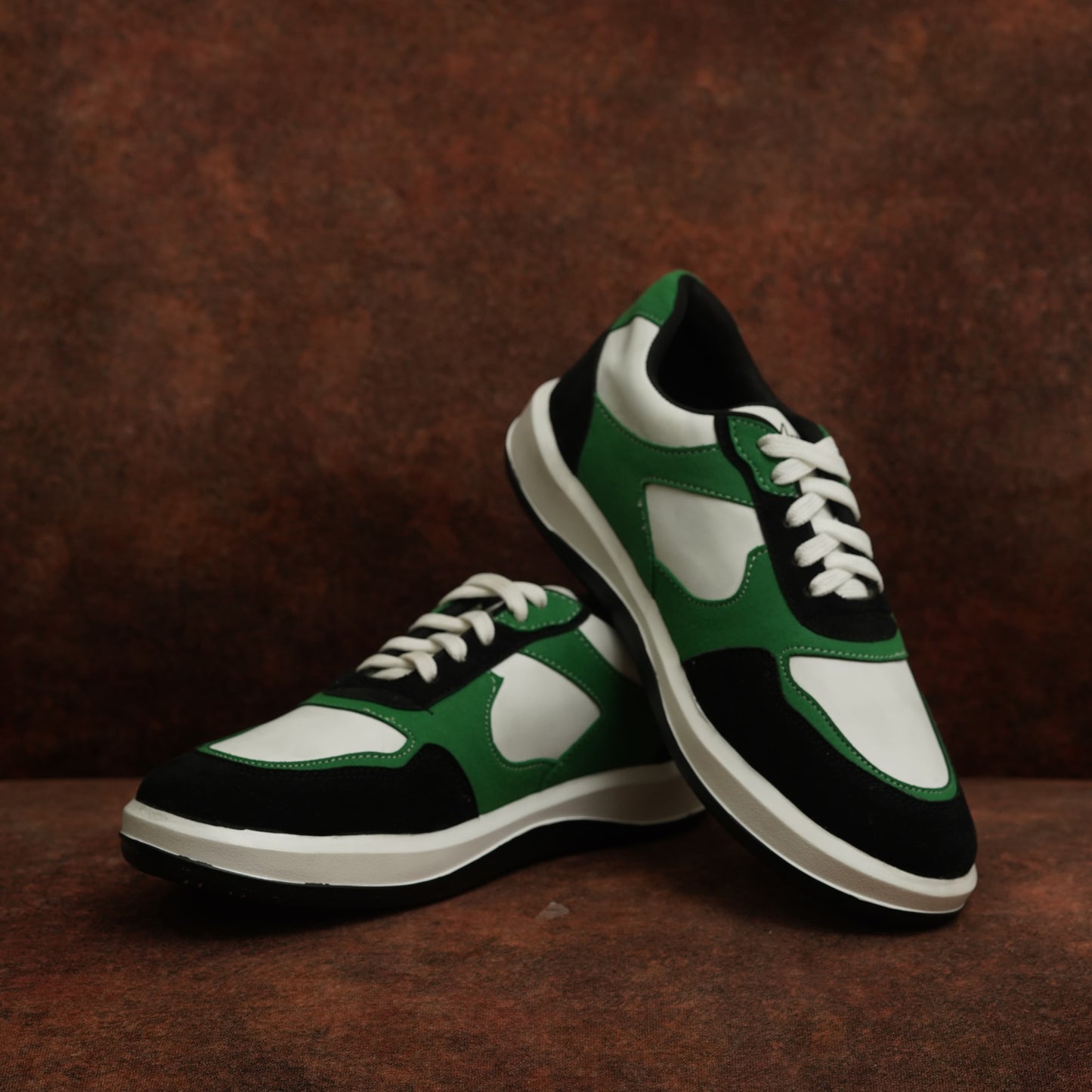 Blaze Green Laceup Sneakers