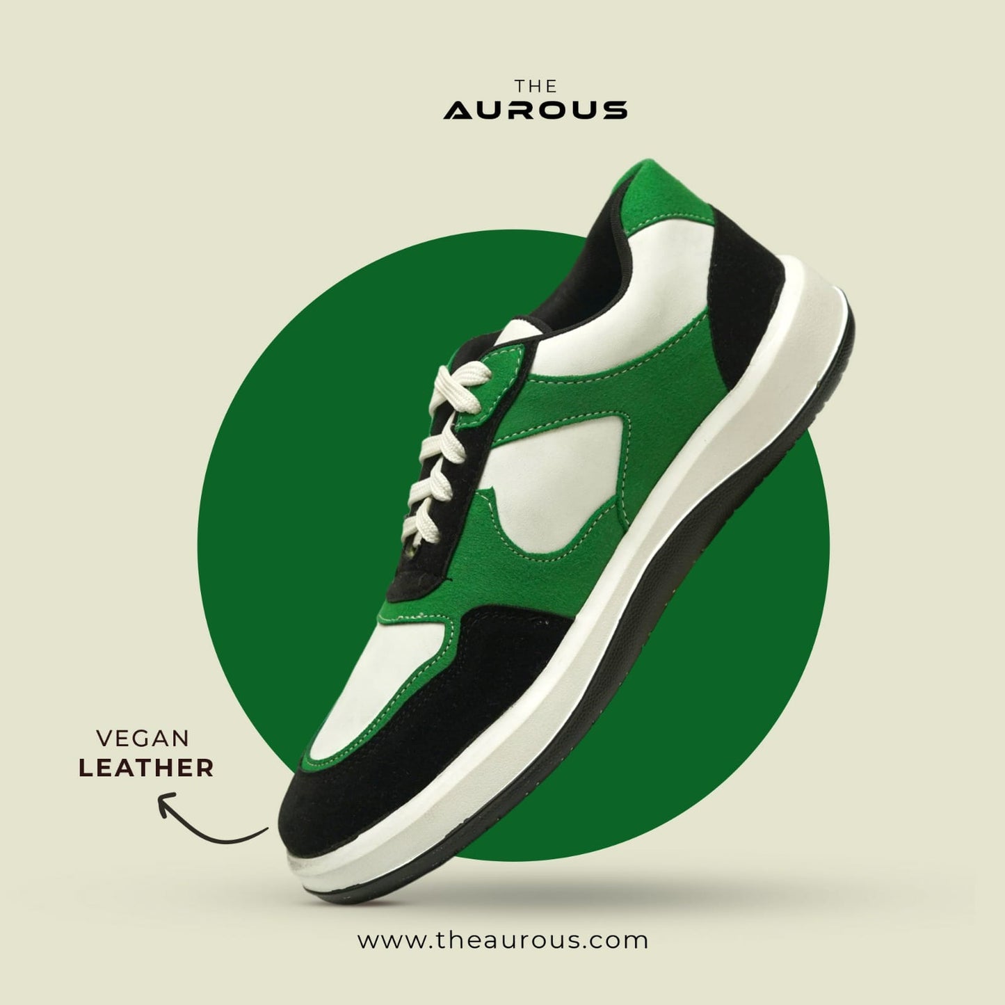 Blaze Green Laceup Sneakers