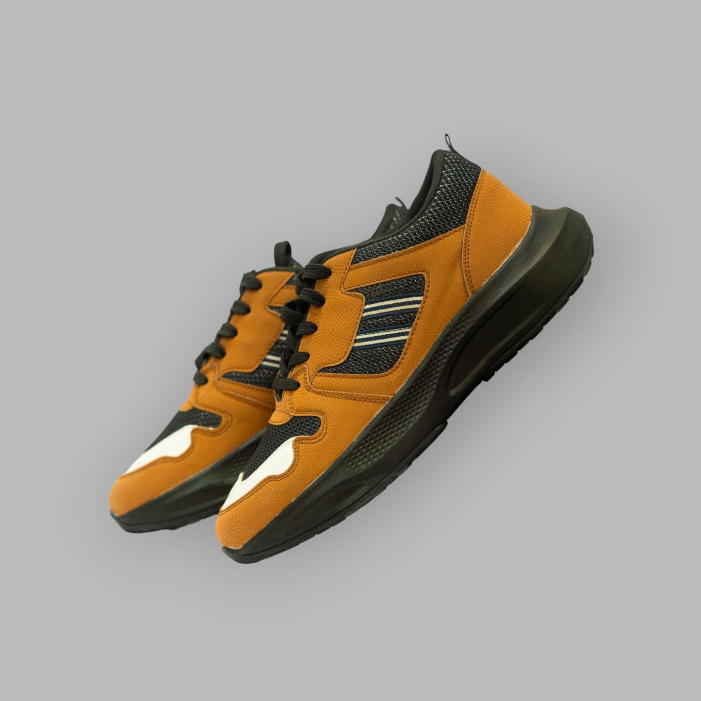 The Aurous Valor Tan Laceup Sneakers