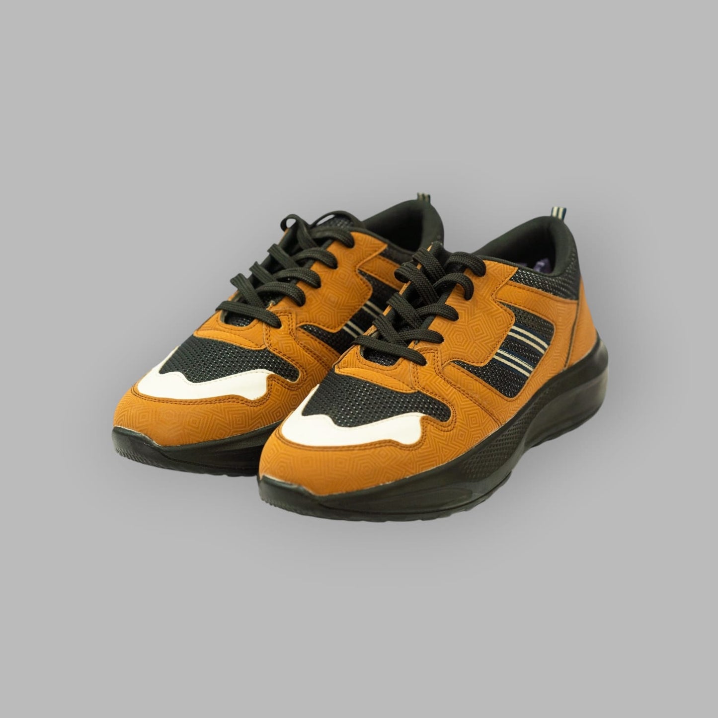 The Aurous Valor Tan Laceup Sneakers