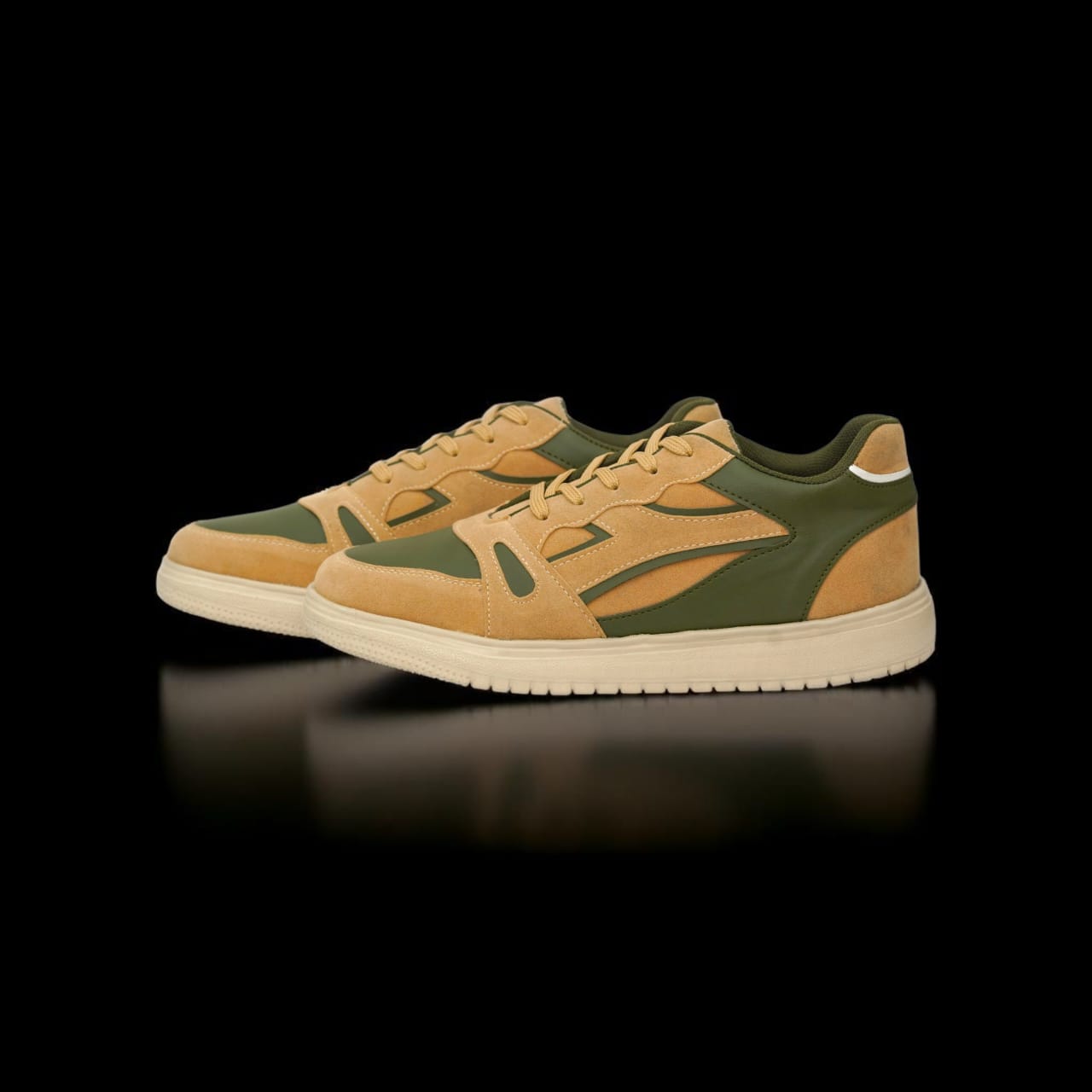 The Aurous Ignite Sandy Laceup Sneakers