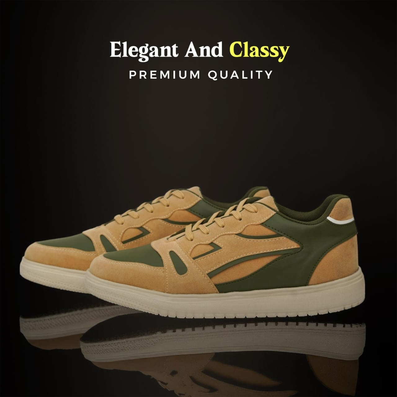 The Aurous Ignite Sandy Laceup Sneakers