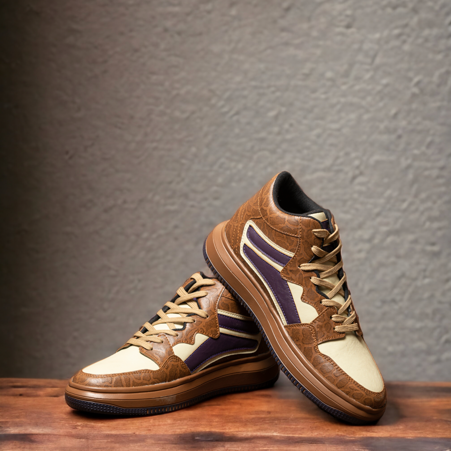 The Aurous Raven Laceup Sneakers