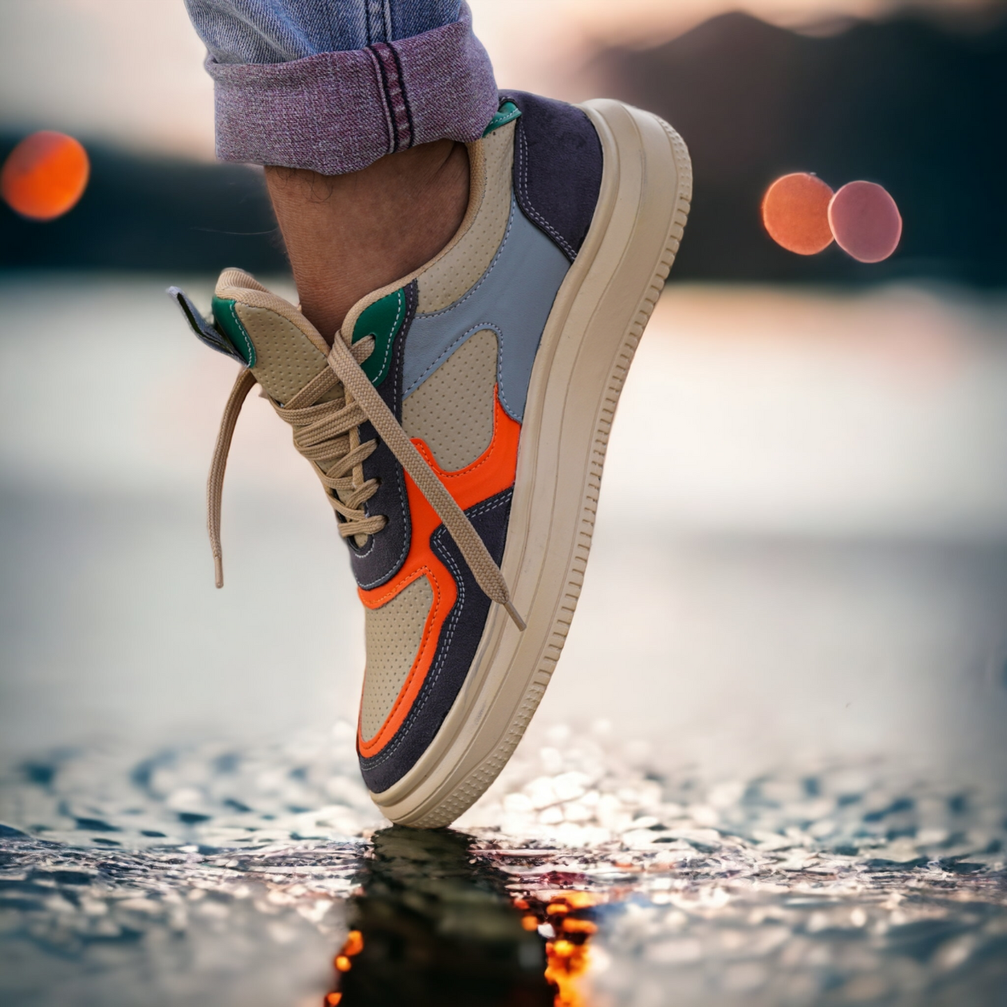 The Aurous Blaze Laceup Sneakers - All Color