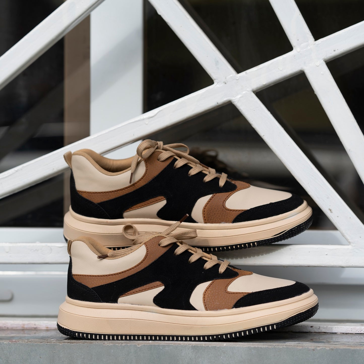 The Aurous Falcon Black Sneakers