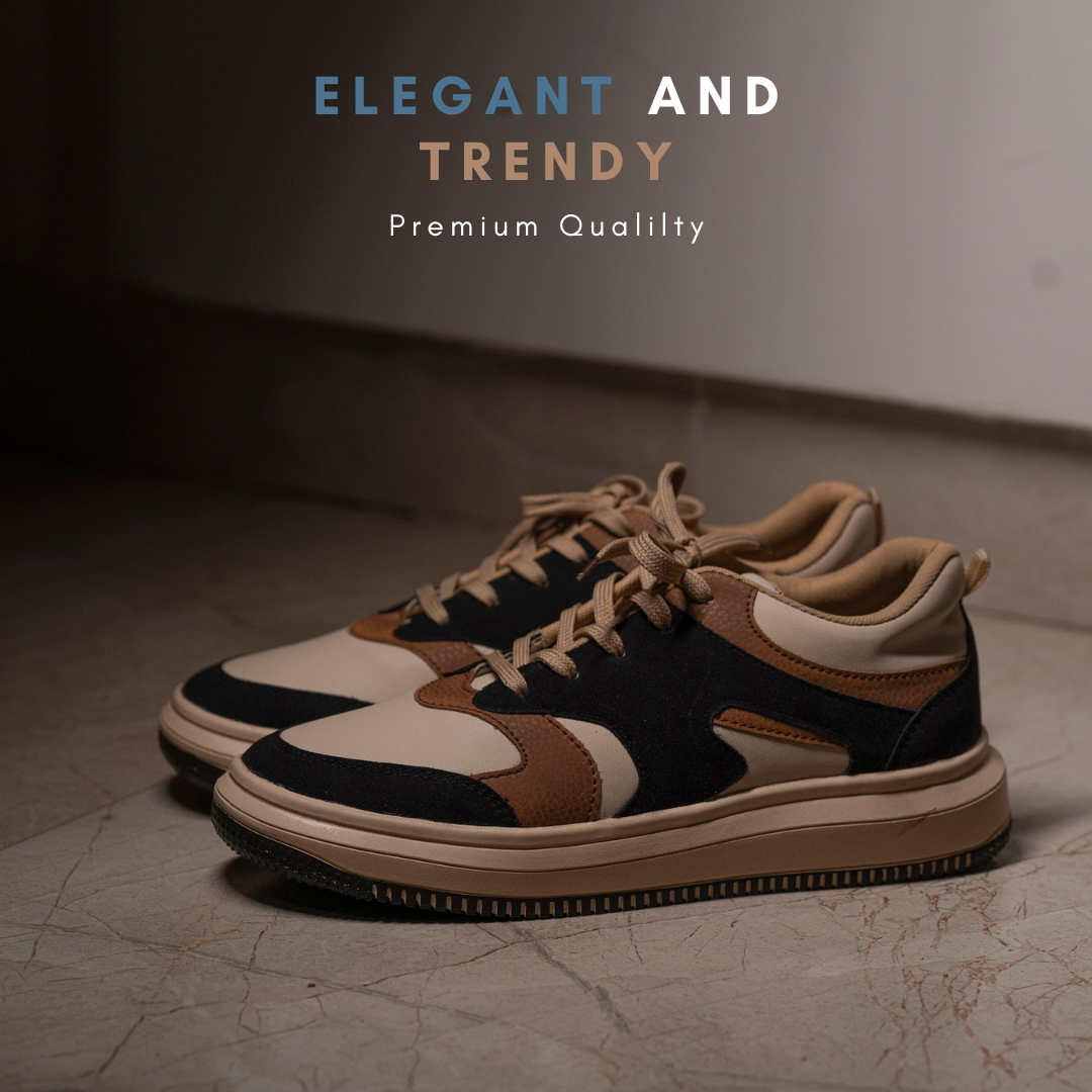 Black top falcon sneakers