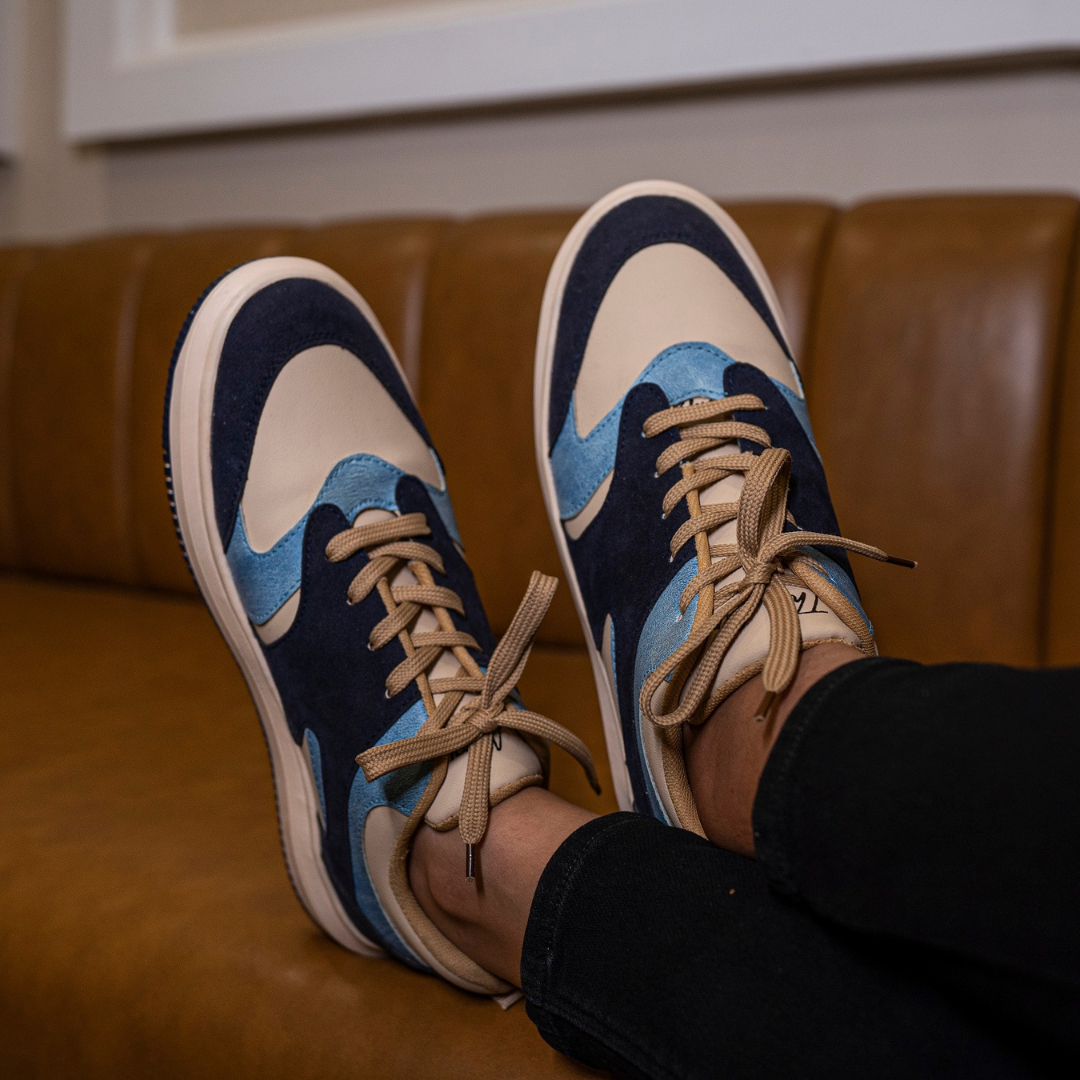 The Aurous Falcon Blue Sneakers