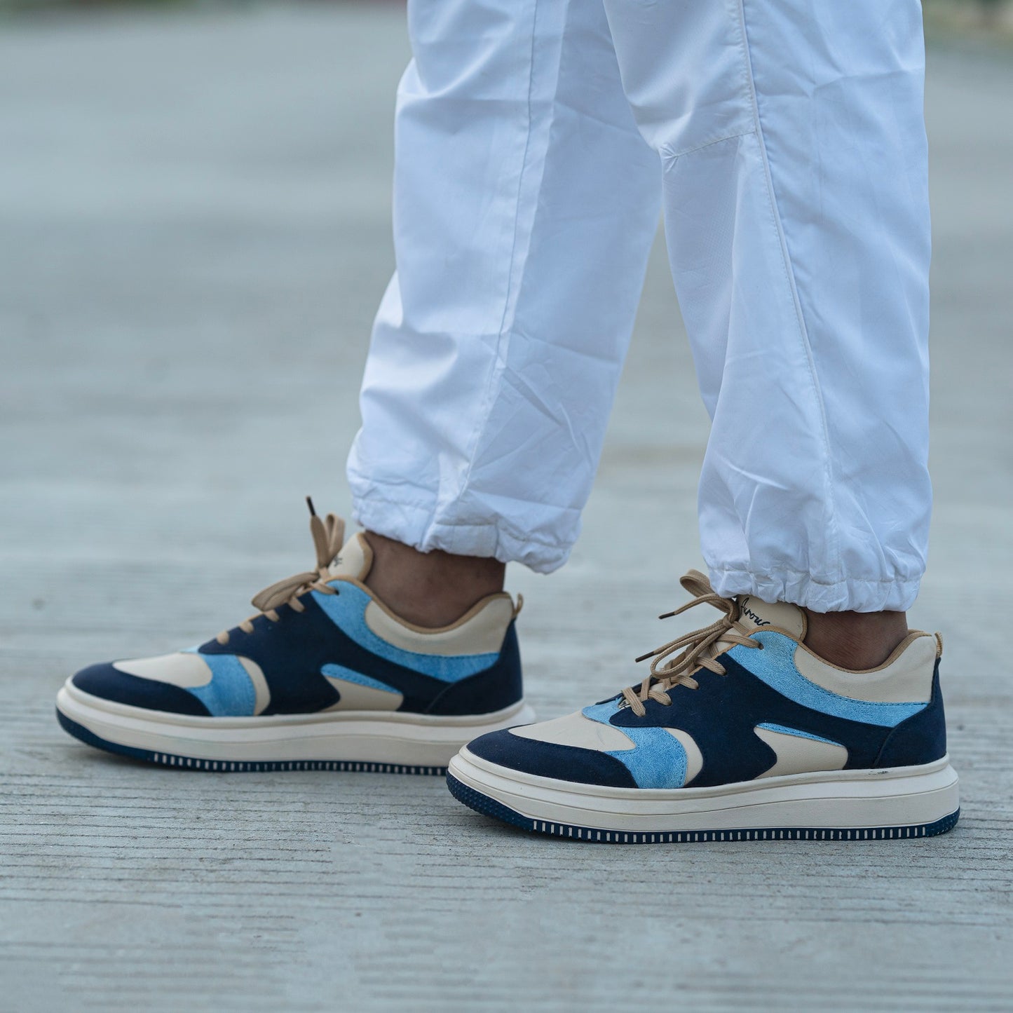 The Aurous Falcon Blue Sneakers