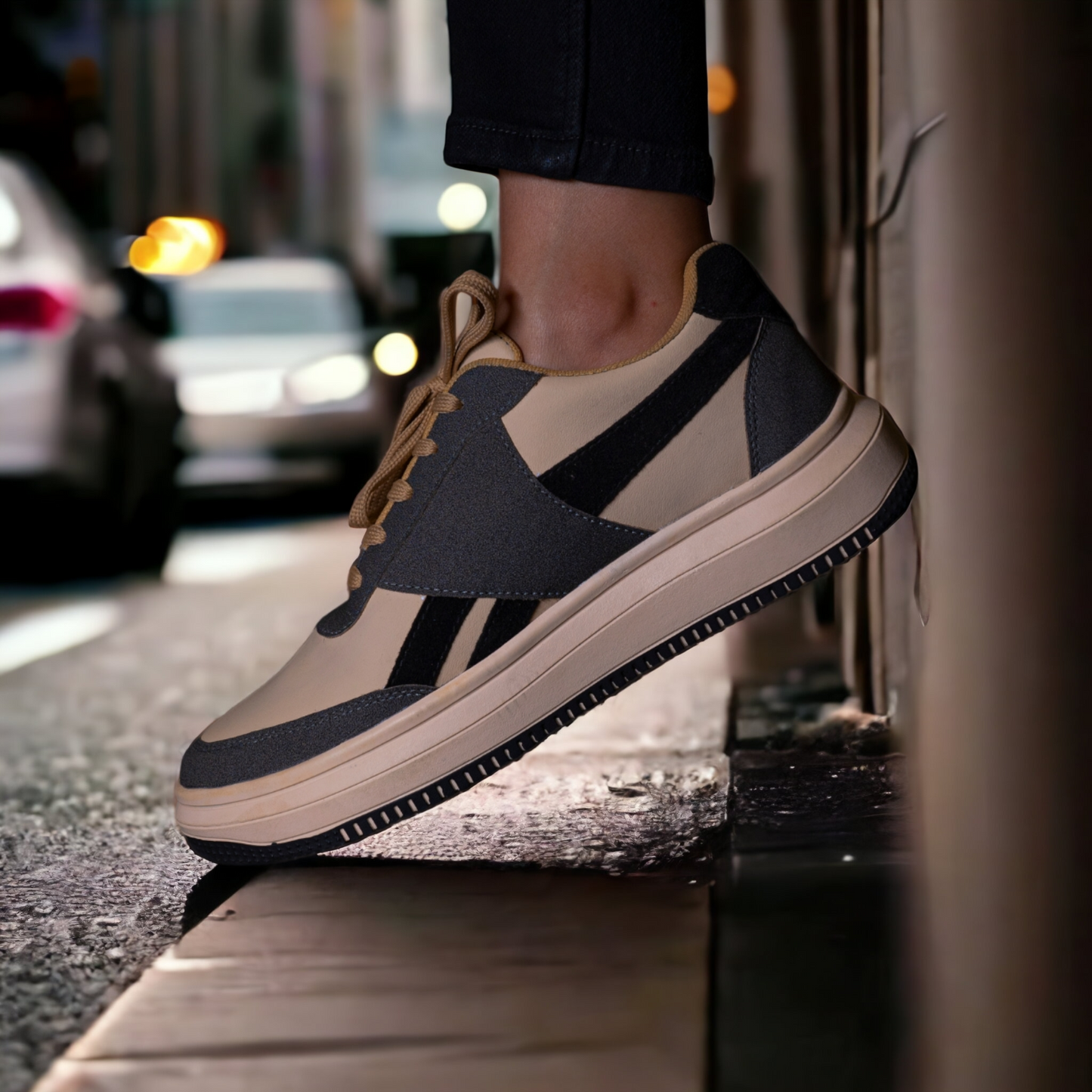 The Aurous Leo Laceup Sneakers