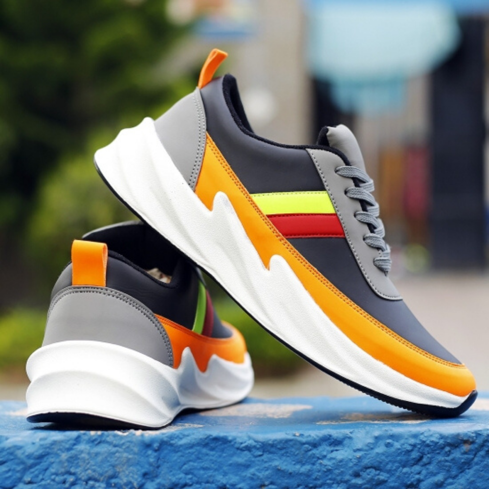 The Aurous Shark Colorblock Sneakers