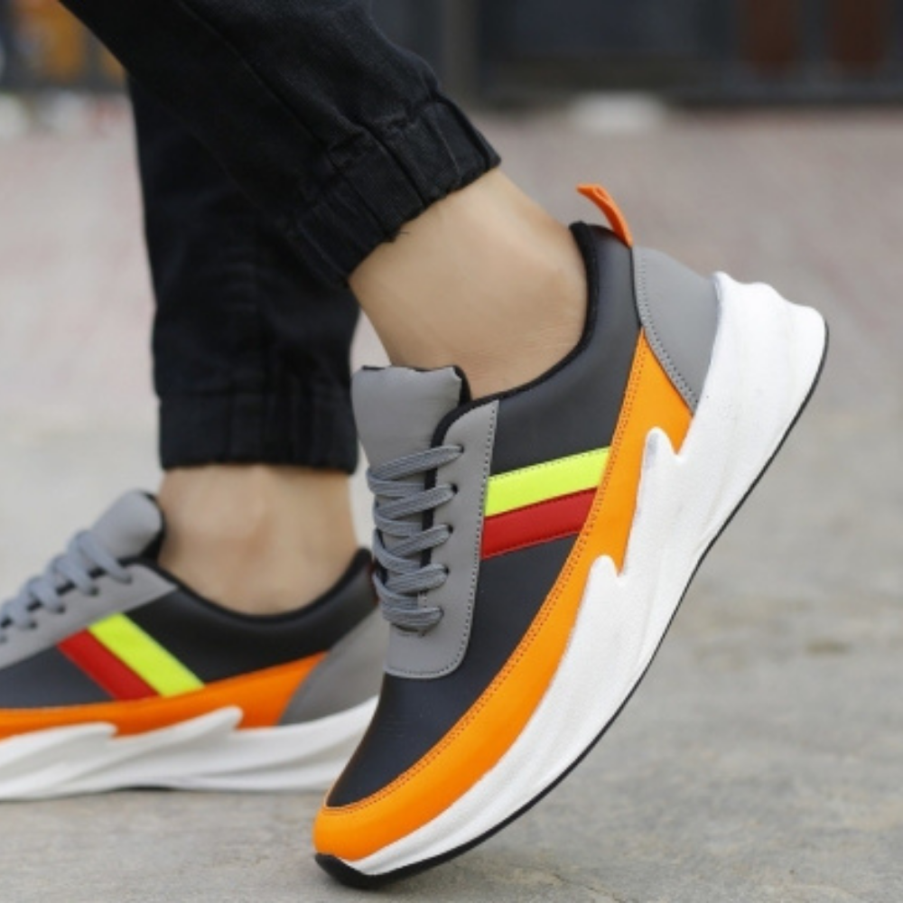 The Aurous Shark Colorblock Sneakers