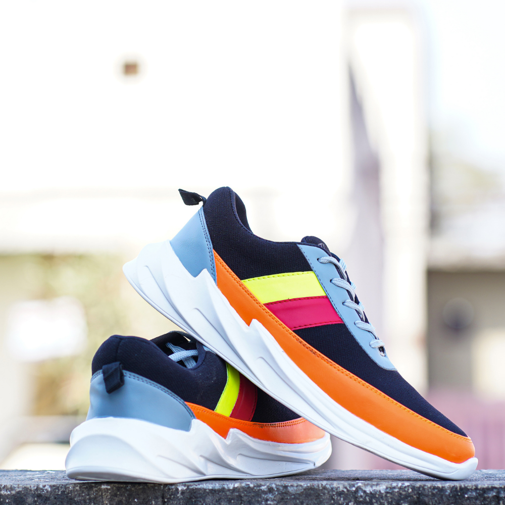 The Aurous Shark Colorblock Sneakers
