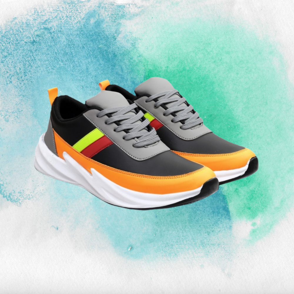 The Aurous Shark Colorblock Sneakers
