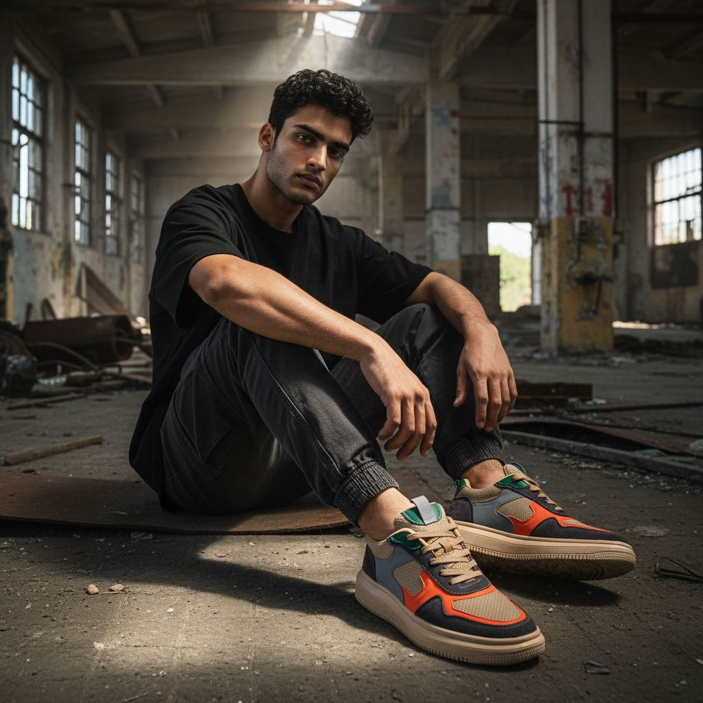 The Aurous Blaze Laceup Sneakers