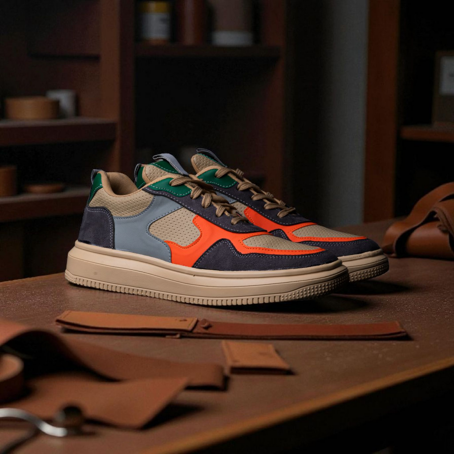 The Aurous Blaze Laceup Sneakers