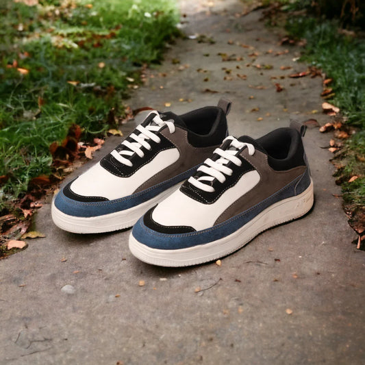 The Aurous Canyon Blue Laceup Sneakers