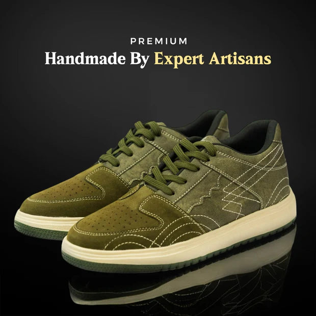 The Aurous Denim Laceup Sneakers - All Color