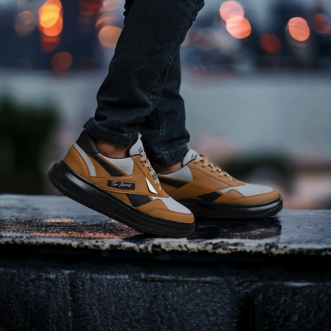 The Aurous Inferno Laceup Sneakers