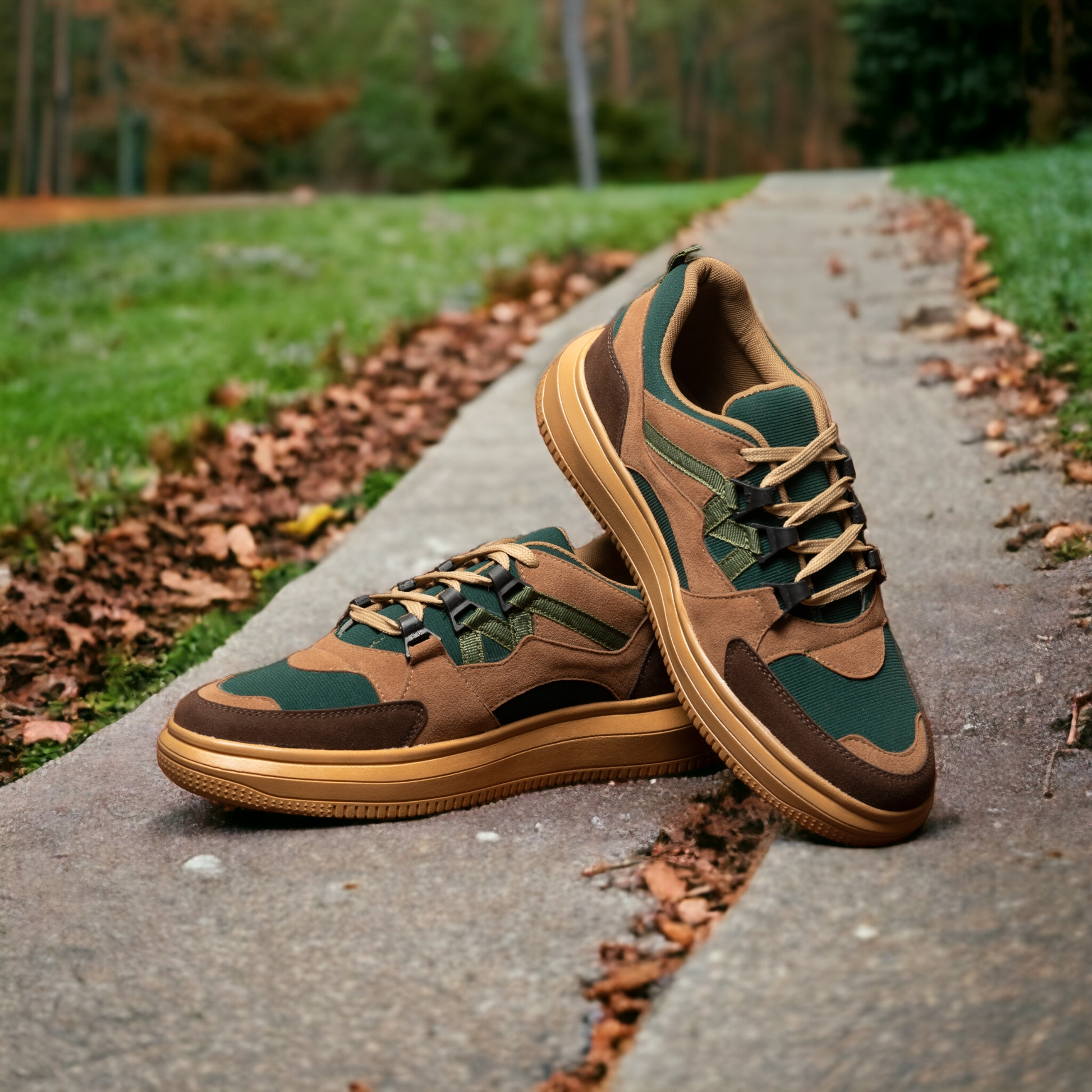 The Aurous Magnum Laceup Sneakers - Main Image