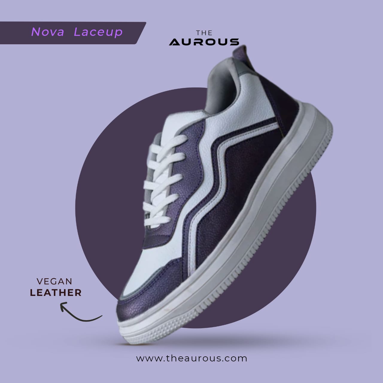 The Aurous Nova Laceup Sneakers