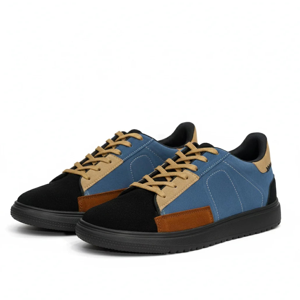 Xenon Premium Suede Leather Laceup Sneakers