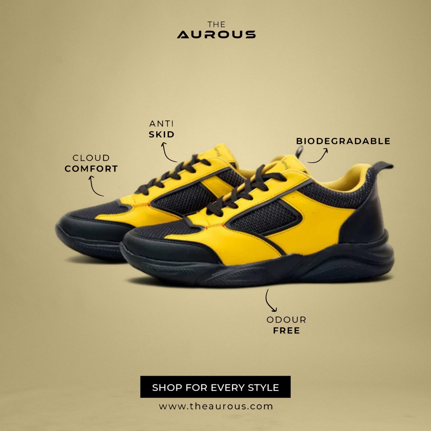 The Aurous Radiant Laceup Sneakers - All Variants