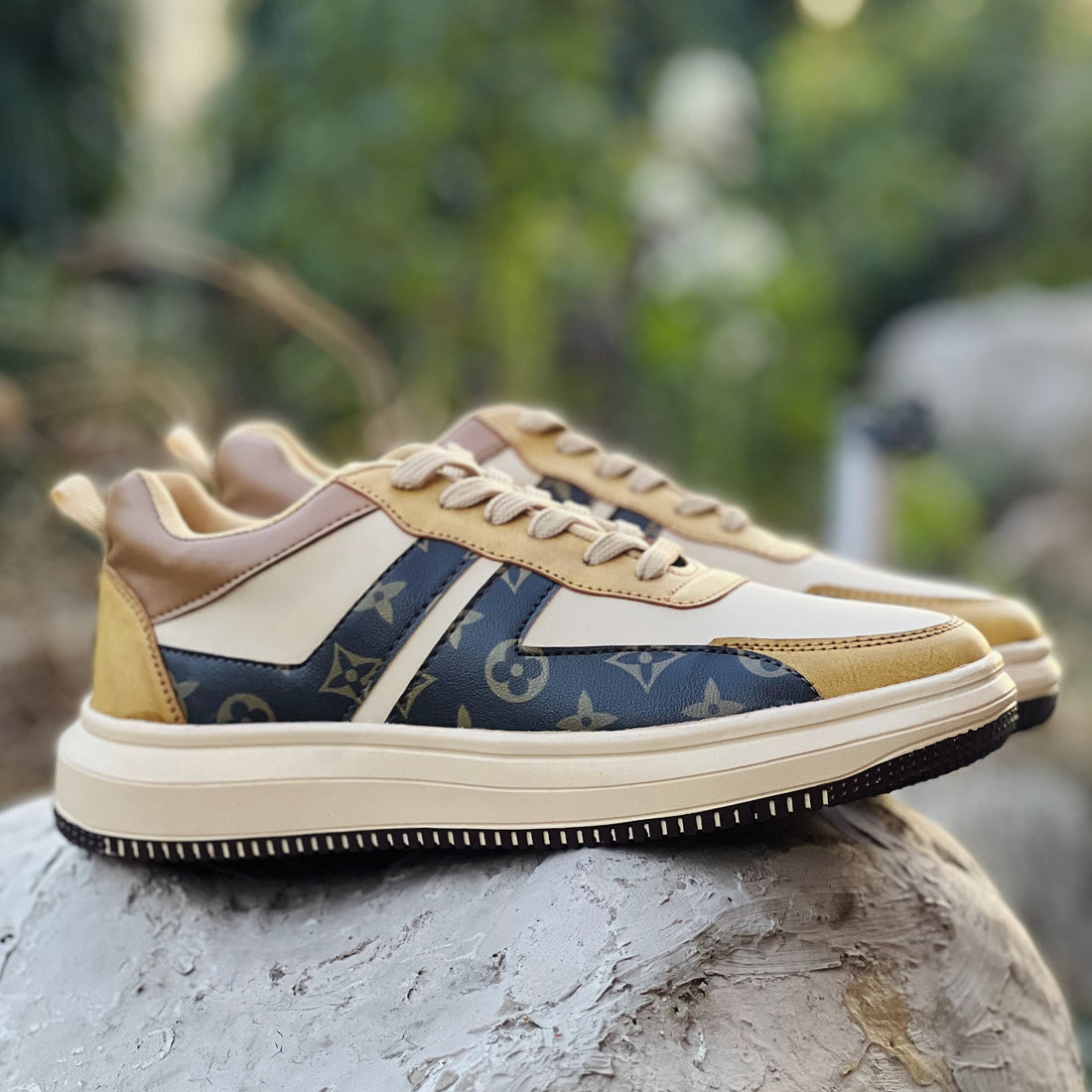 The Aurous Bolt Laceup Sneakers