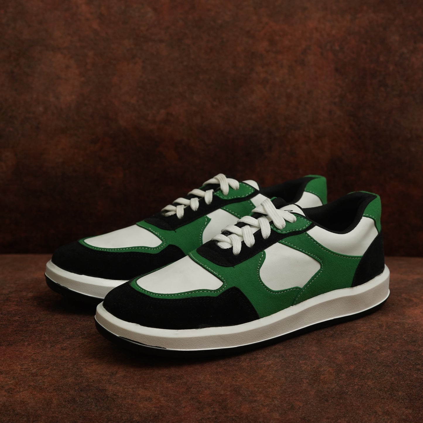 Blaze Green Laceup Sneakers