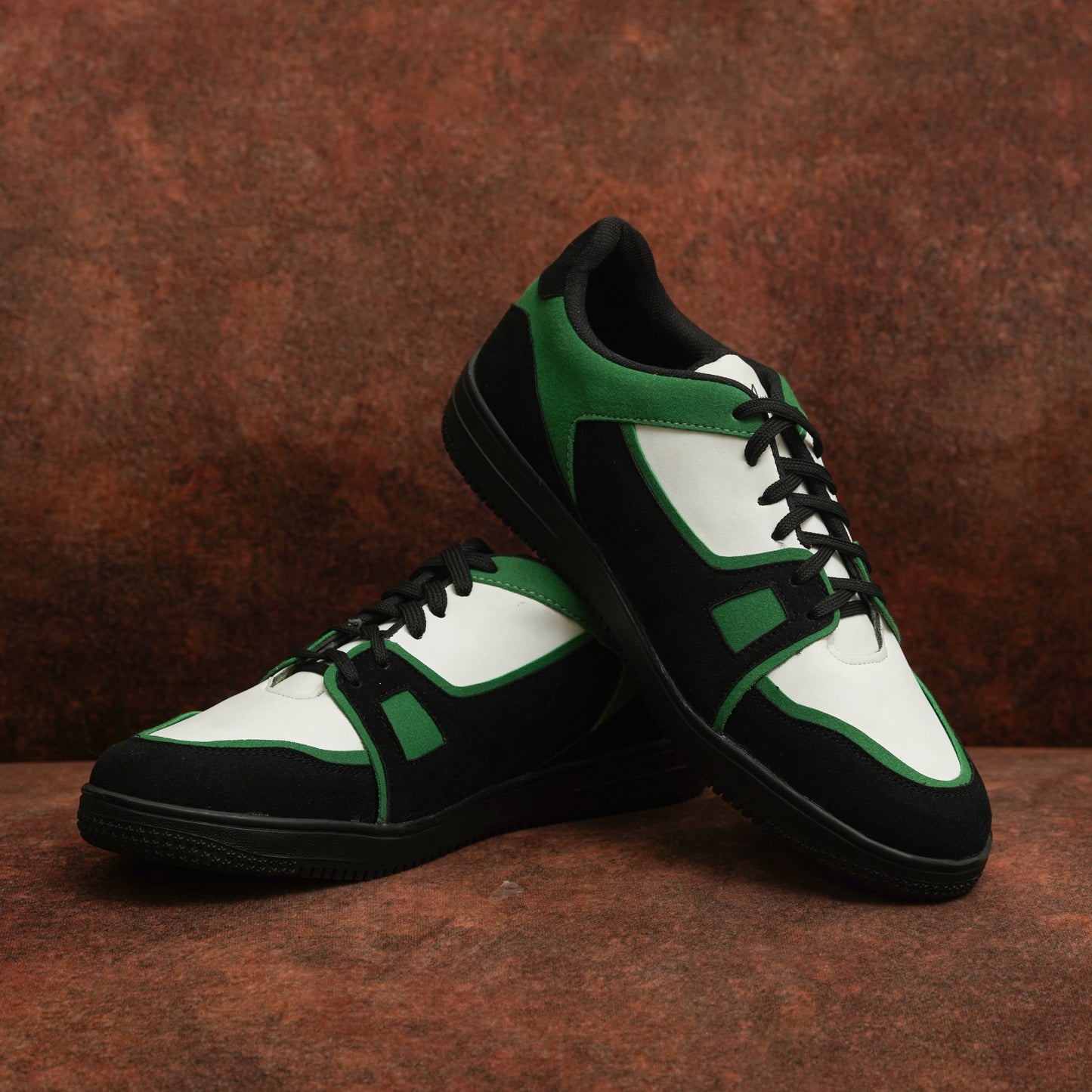 Flash Green Laceup Sneakers