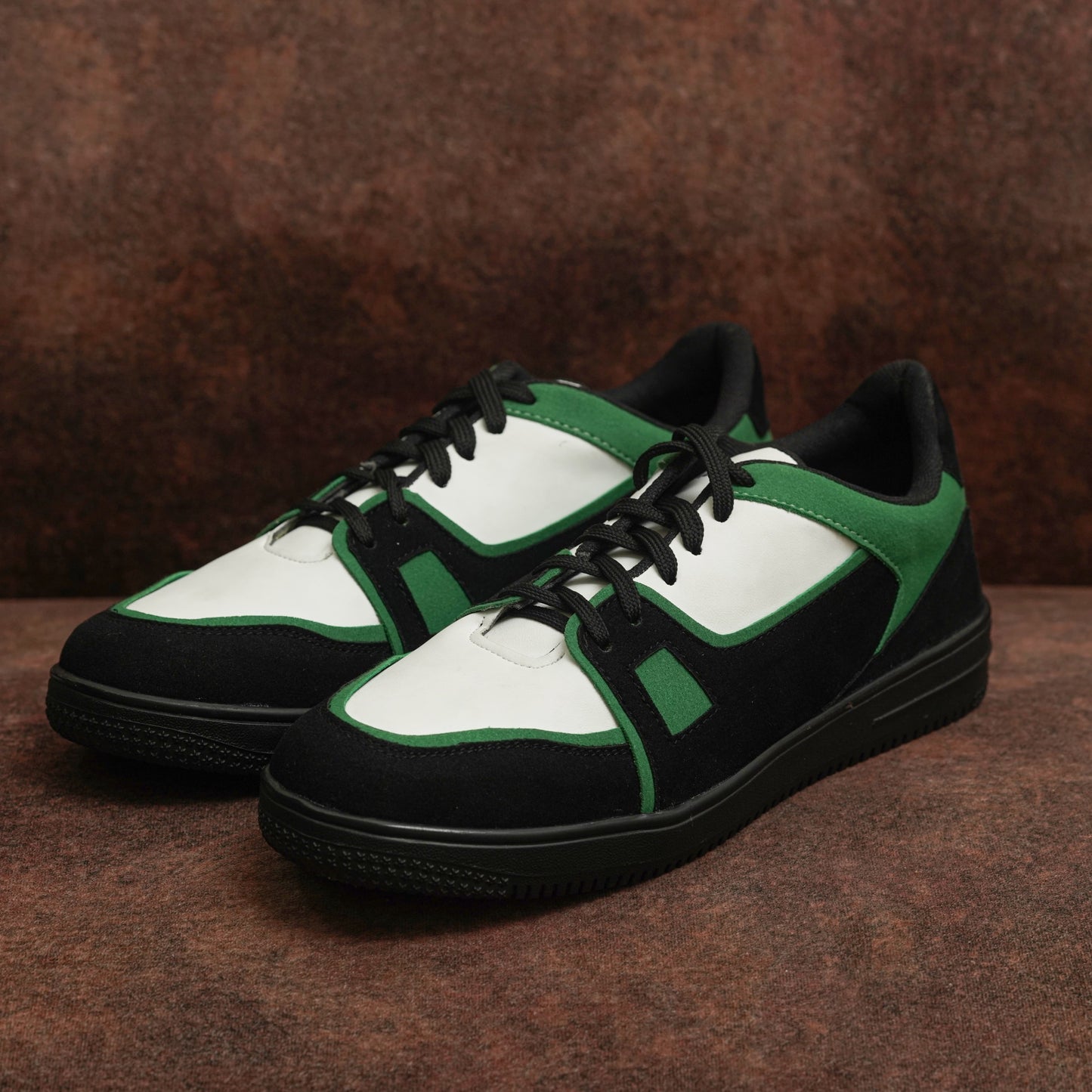 Flash Green Laceup Sneakers