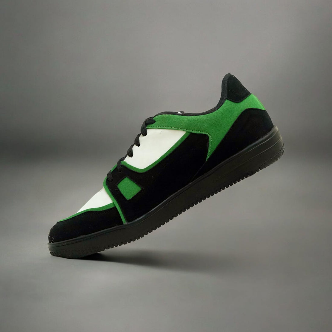 Flash Green Laceup Sneakers