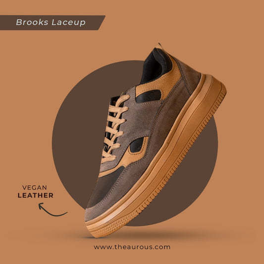 The Aurous Brooks Laceup Sneakers