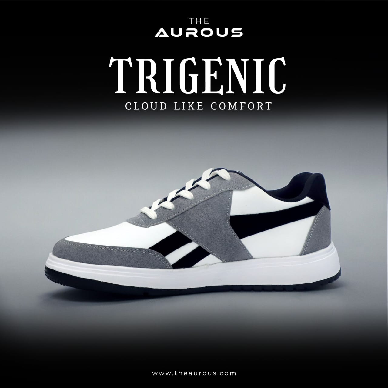 The Aurous Trigenic Laceup Sneakers