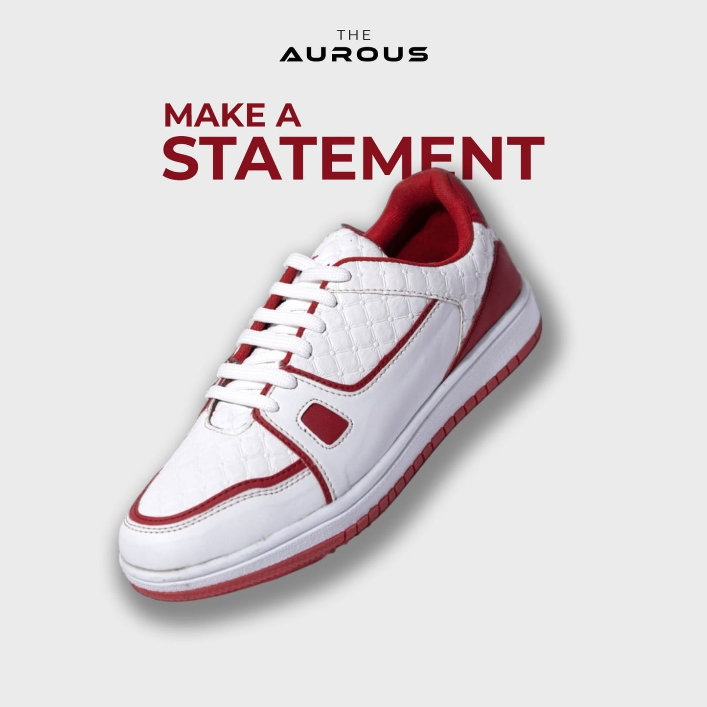 The Aurous Tron Laceup Sneakers