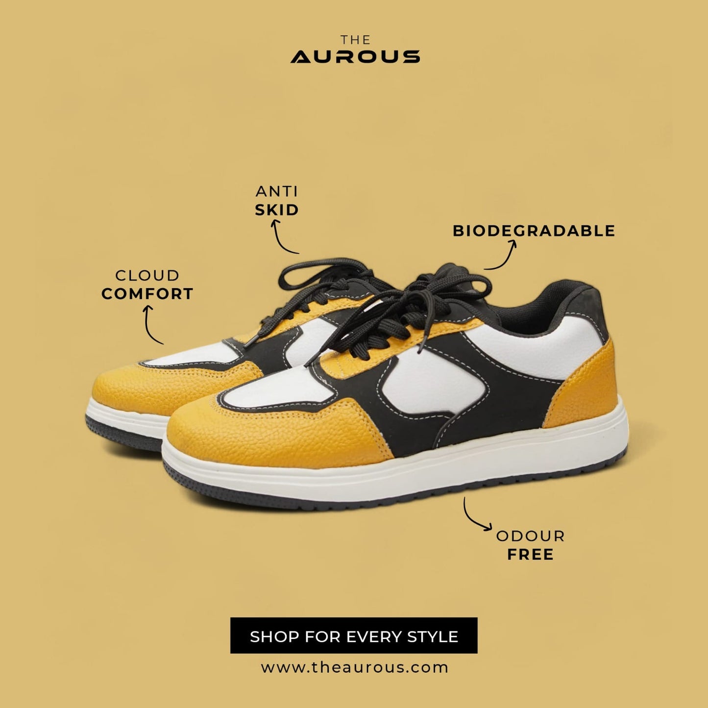 The Aurous Blaze Laceup Sneaker - All Color