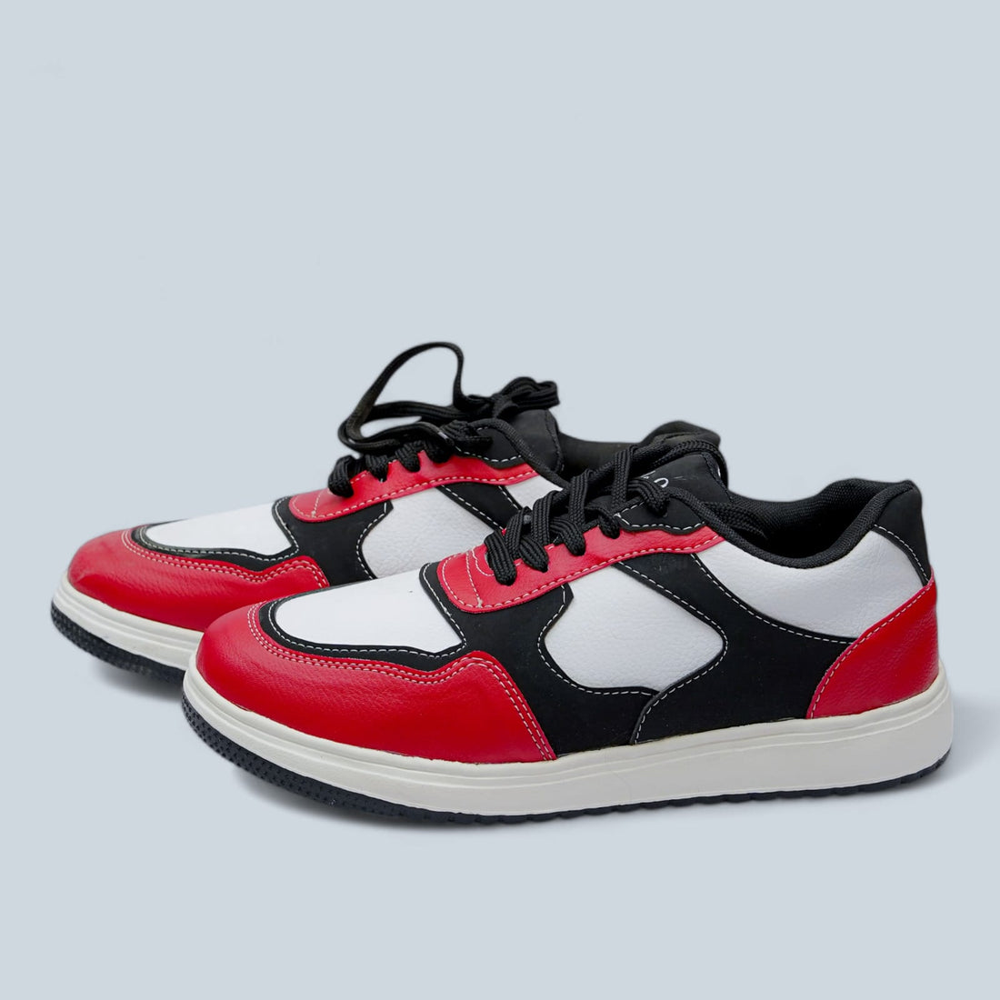 Blaze Red Laceup Sneakers