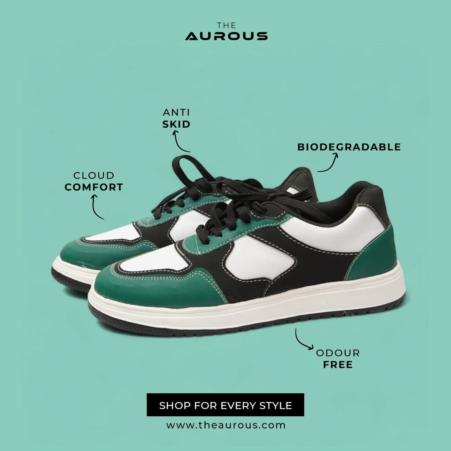 The Aurous Blaze Laceup Sneakers - All Color